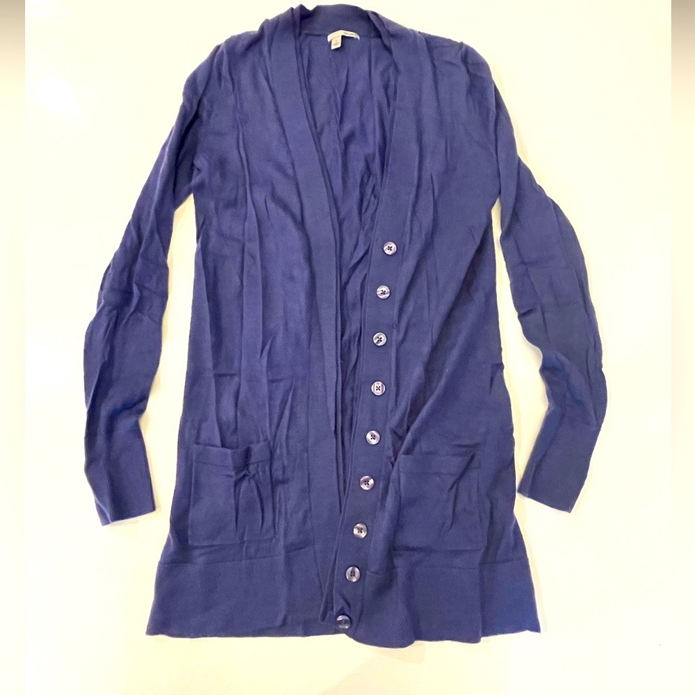 Halogen - 100% Merino Wool Long Cardigan